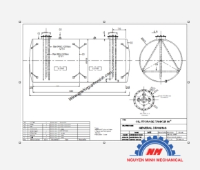 BÔN CHỨA XĂNG DẦU 25M3 