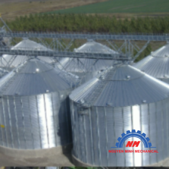 Lý do nên chọn Silo thép hàn  chứa xi măng , tro bay 