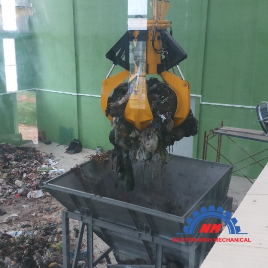 DÂY CHUYỀN XỬ LÝ RÁC THẢI SINH HOẠT