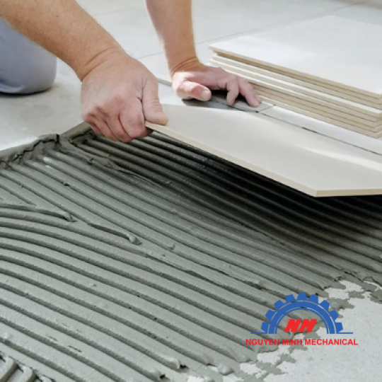 Dây chuyền sản xuất keo dán gạch .15 tấn .giờ