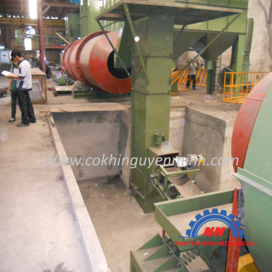 dây chuyền đúc gang 
