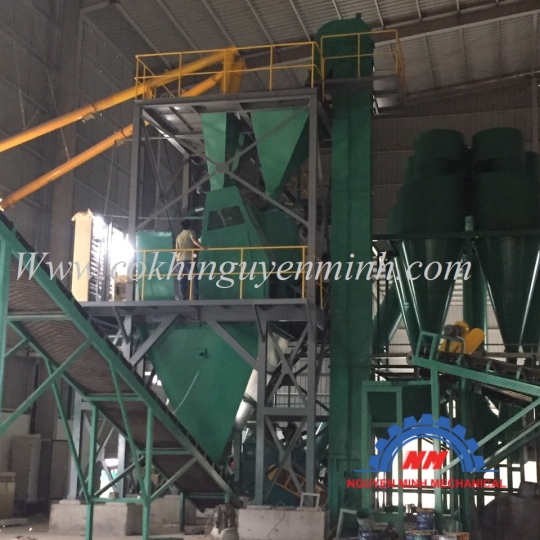 DÂY CHUYỀN SẢN XUẤT VỮA KHÔ LÀ GÌ ?