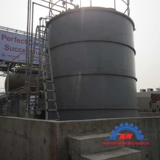 Lý do nên chọn Silo thép hàn  chứa xi măng , tro bay 