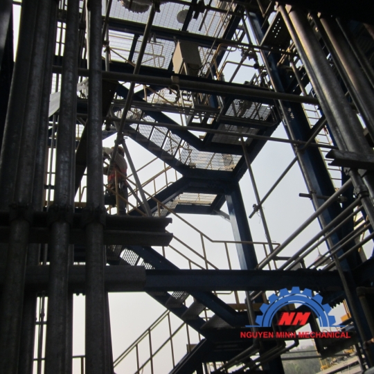 Lý do nên chọn Silo thép hàn  chứa xi măng , tro bay 
