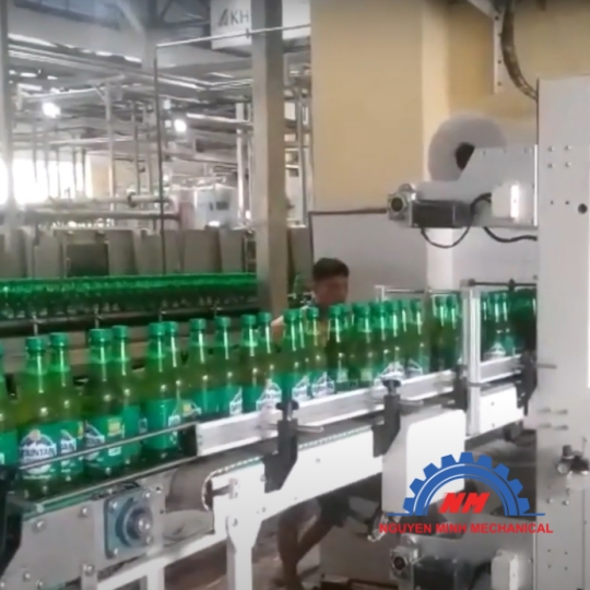 MÁY ĐÓNG GÓI LỐC MÀNG CO TỰ ĐỘNG