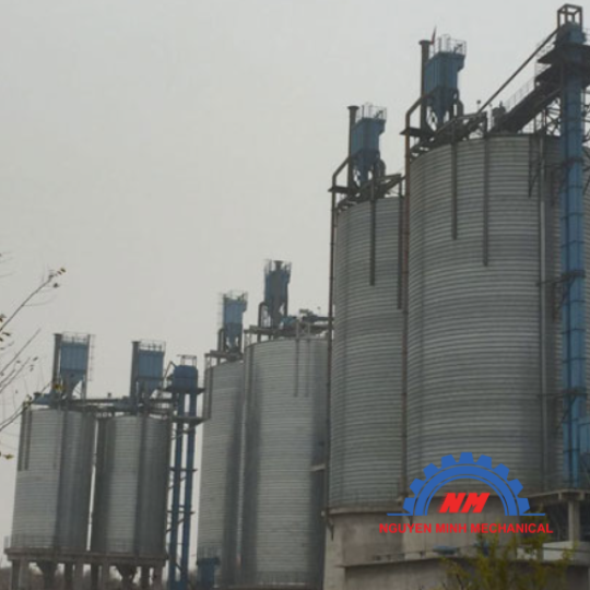 Lý do nên chọn Silo thép hàn  chứa xi măng , tro bay 