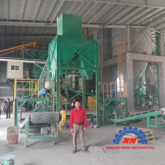 DÂY CHUYỀN SẢN XUẤT VỮA KHÔ 